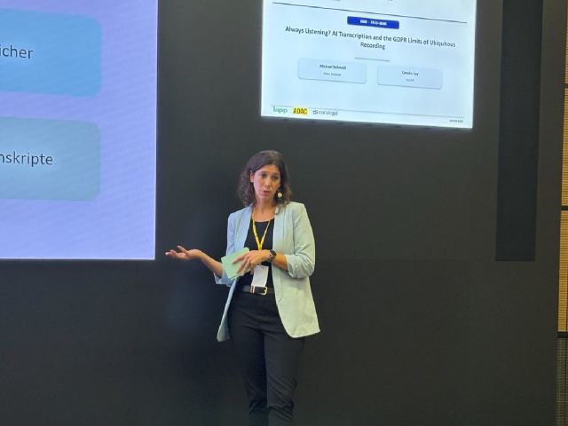 Photo from Always Listening? AI Transcription and the GDPR Limits of Ubiquitous Recording